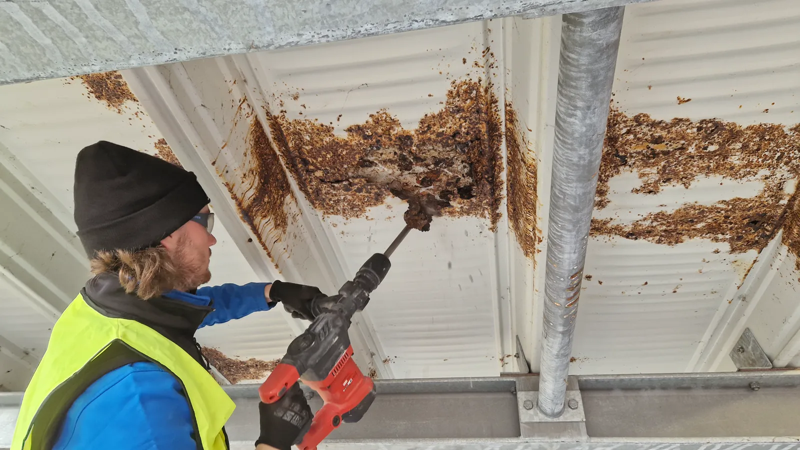 Bauwerksuntersuchung direkt am Bauteil